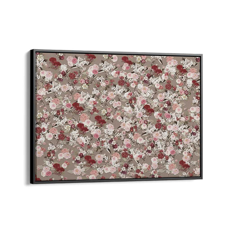 Add a touch of elegance with VINTAGE FLOWER ROMANCE, FLORAL FLOWER PAINTINGS featuring vibrant blooms on a neutral backdrop.