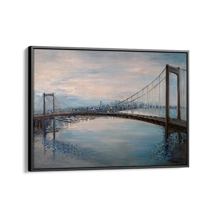 WALT WHITMAN BRIDGE , MODERN IMPRESSIONISM PAINTINGS