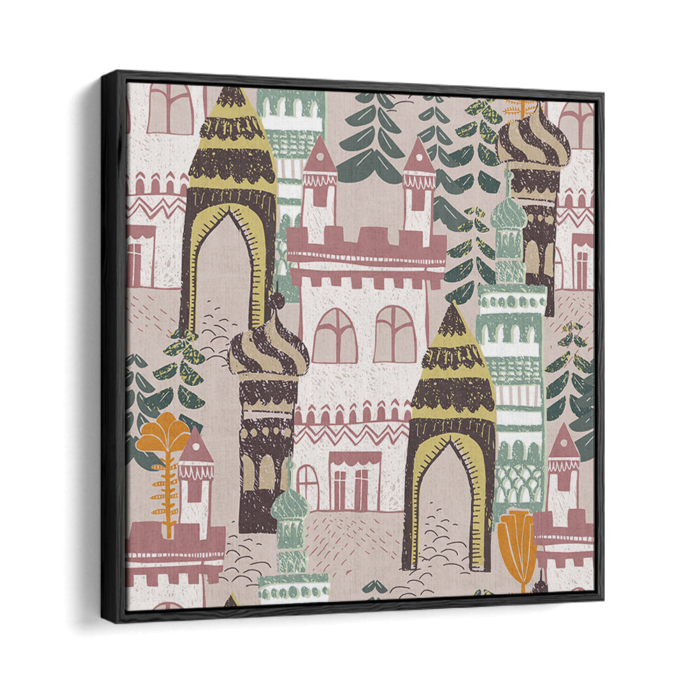WHIMSICAL CASTLE PATTERN