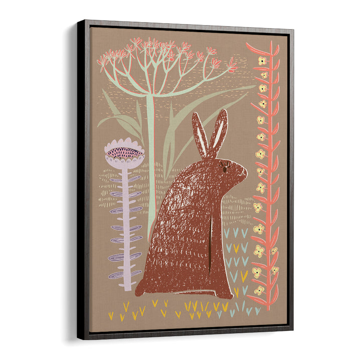 WHIMSICAL WOODLAND RABBIT