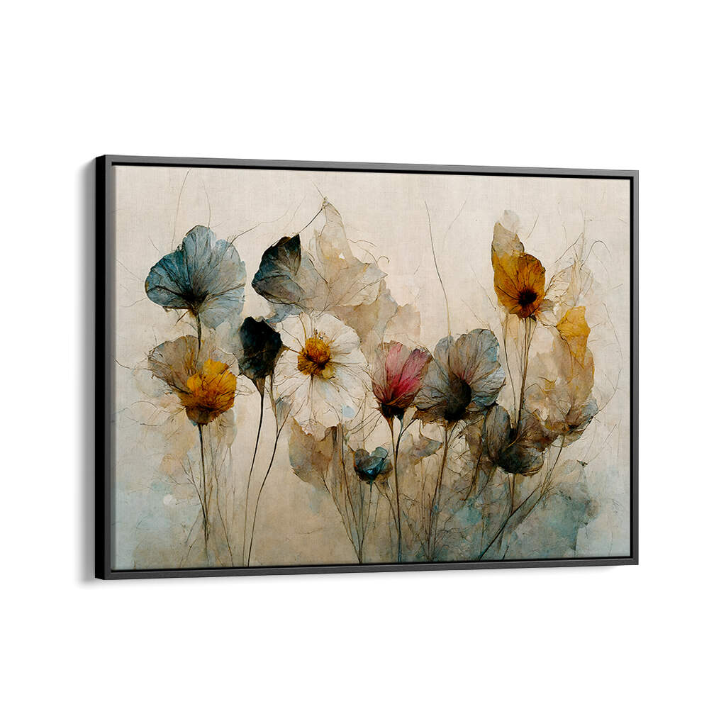 WHISPERING BLOOMS V , FLORAL FLOWER PAINTINGS