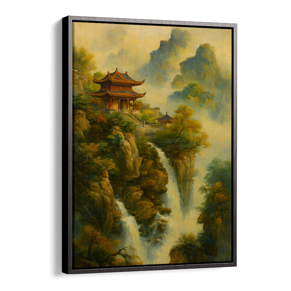 WHISPERS OF THE SACRED PEAK , EXPRESSIONISM PAINTINGS