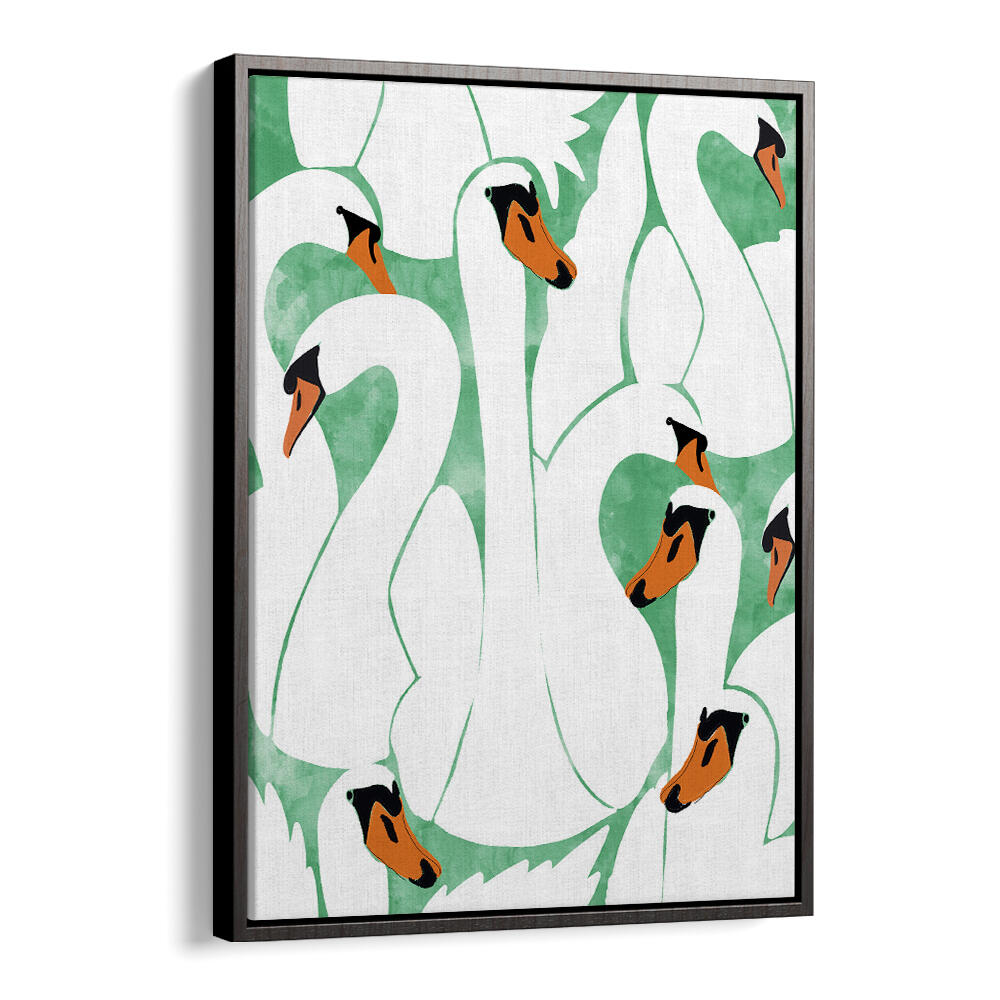 WHITE CALM , ANIMAL PAINTINGS