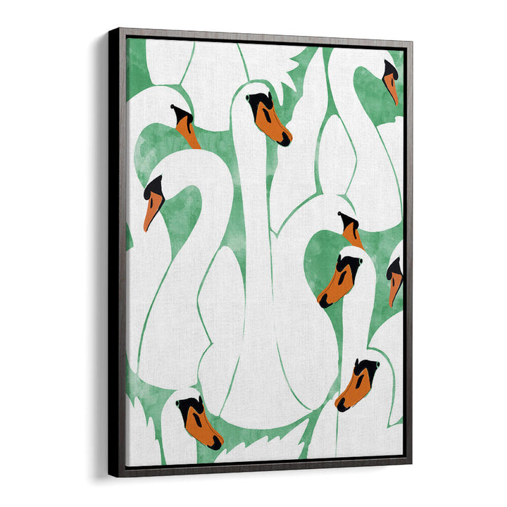 WHITE CALM , ANIMAL PAINTINGS