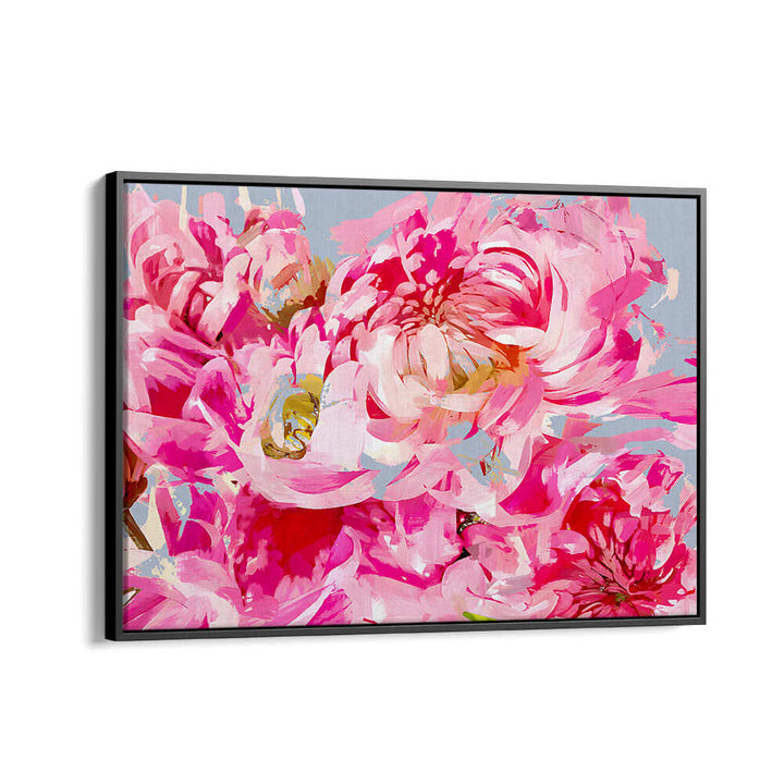 WILD PINK PEONIE , FLORAL FLOWER PAINTINGS