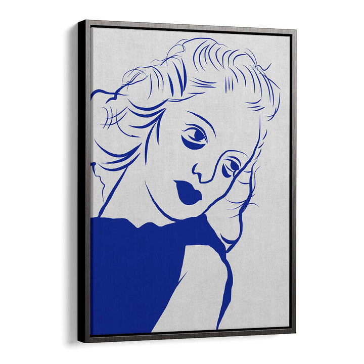 WOMAN FACE , PORTRAITS & FIGURATIVE ILLUSTRATIONS