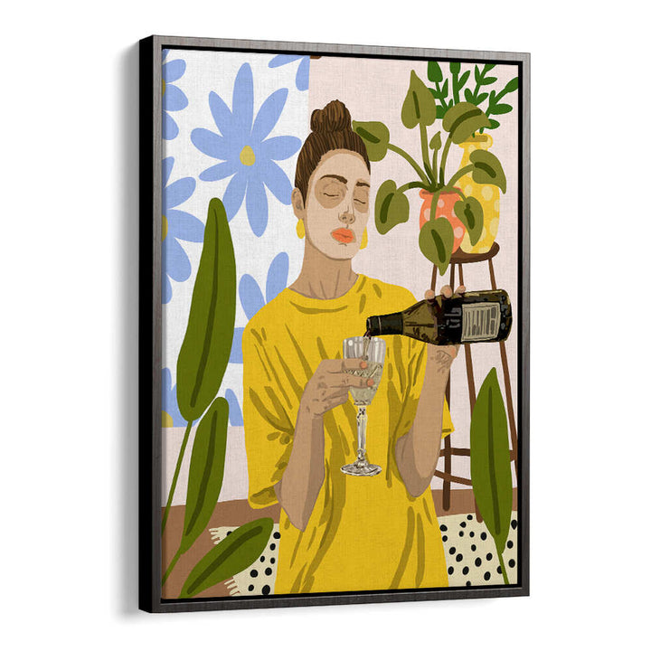 WOMAN IN A YELLOW