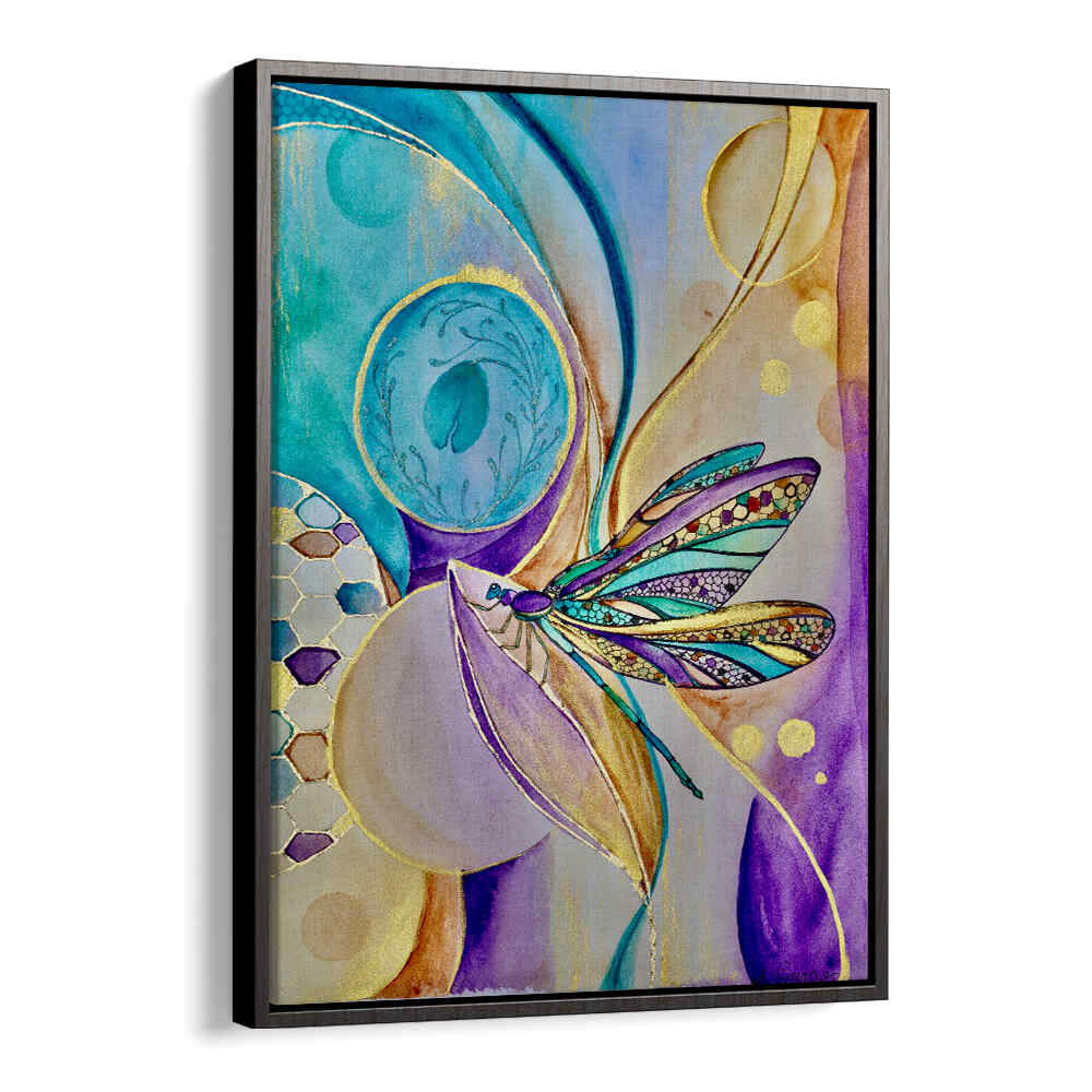 Colorful ZEN DRAGONFLY, KIDS ROOM PAINTINGS create a whimsical atmosphere for your child's vibrant wonderland.