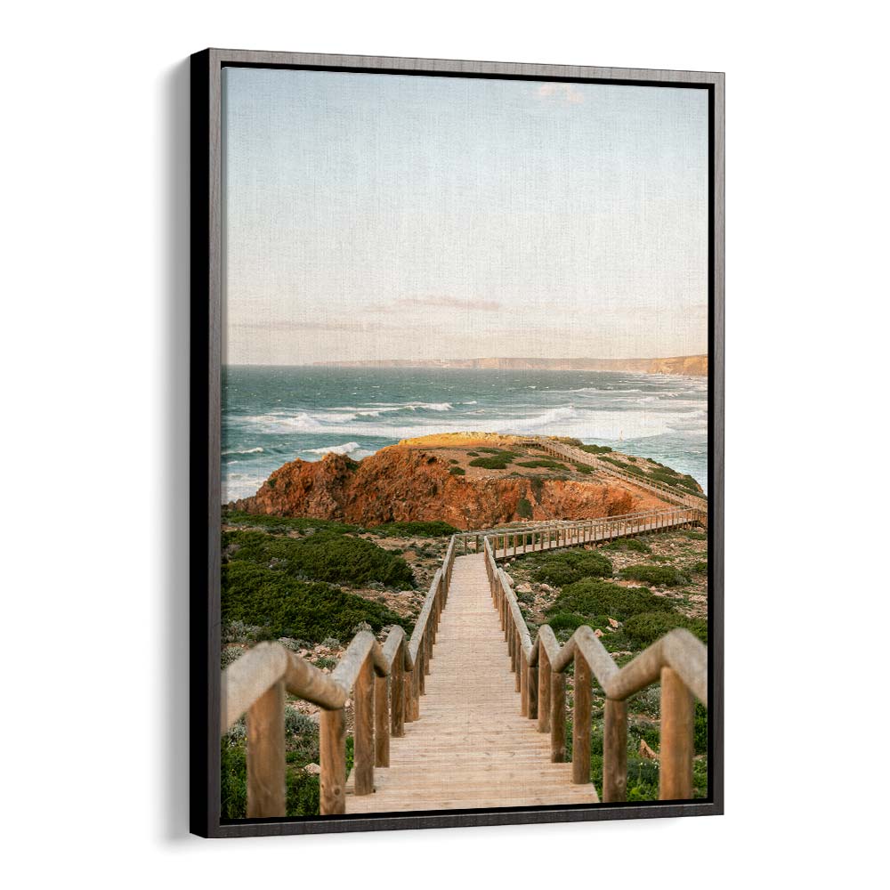 WALKWAY INTO THE ALGARVE , LANDSCAPE PHOTO PRINTS