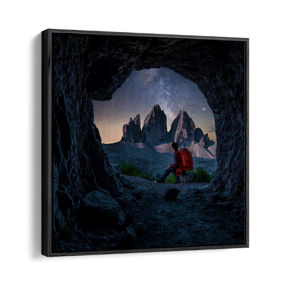 THE NIGHT OF THREE PEAKS , LANDSCAPE PHOTO PRINTS