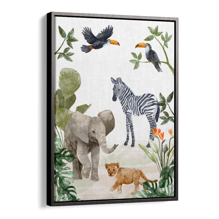 JUNGLE BABIES BY GOED BLAUW, KIDS ART PRINTS