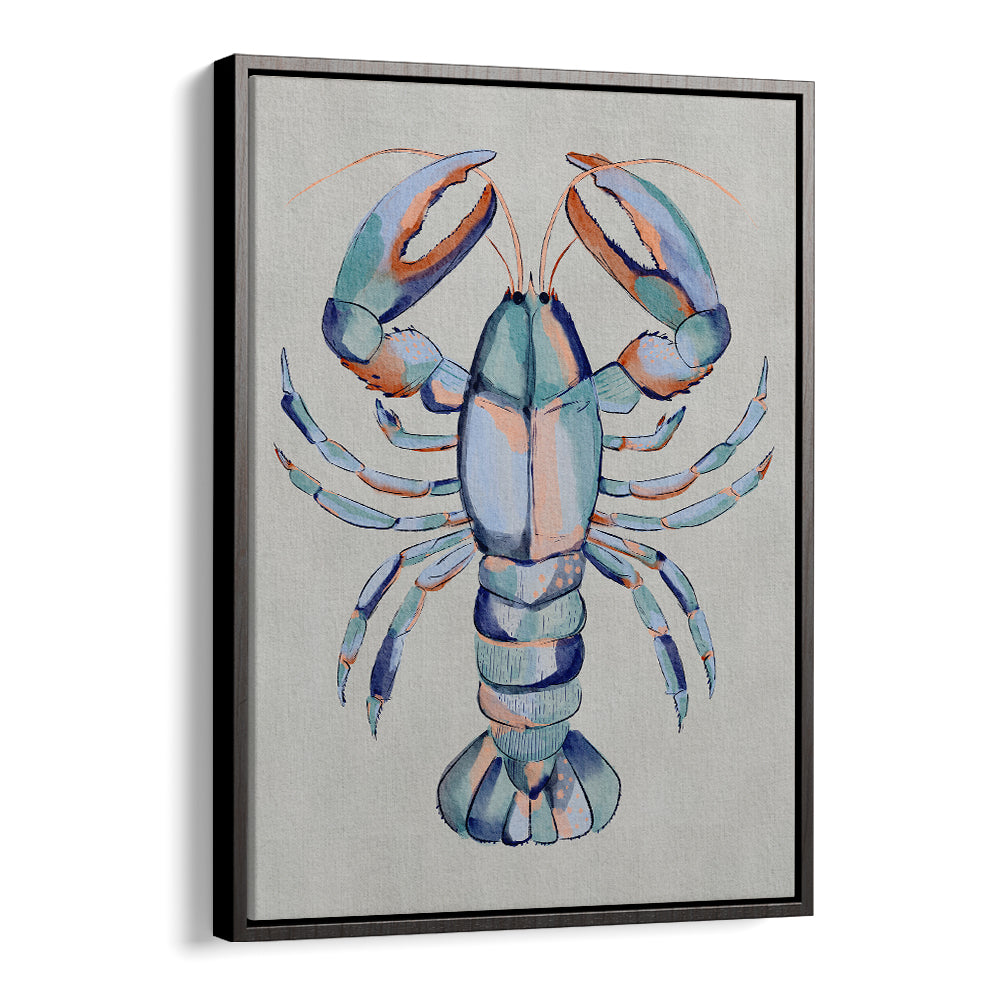 WATERCOLOR BLUE LOBSTER