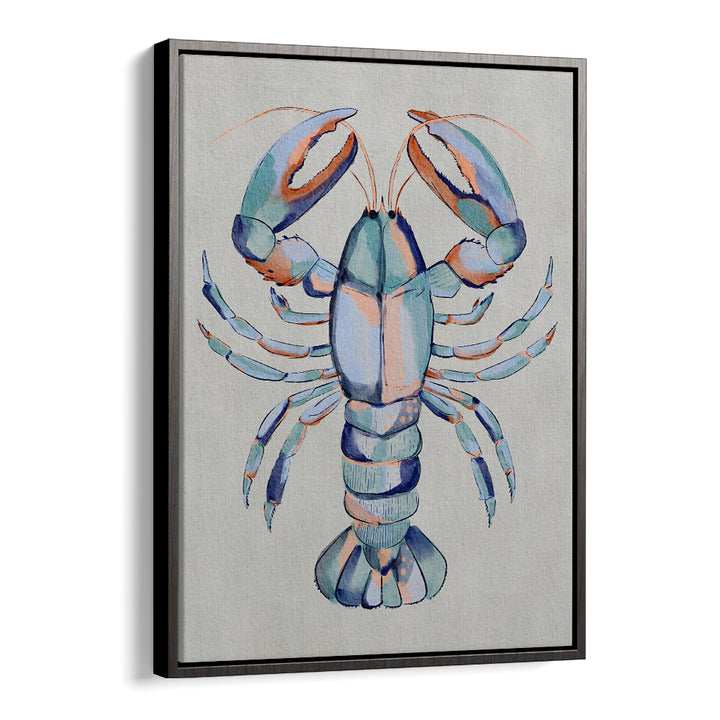 WATERCOLOR BLUE LOBSTER
