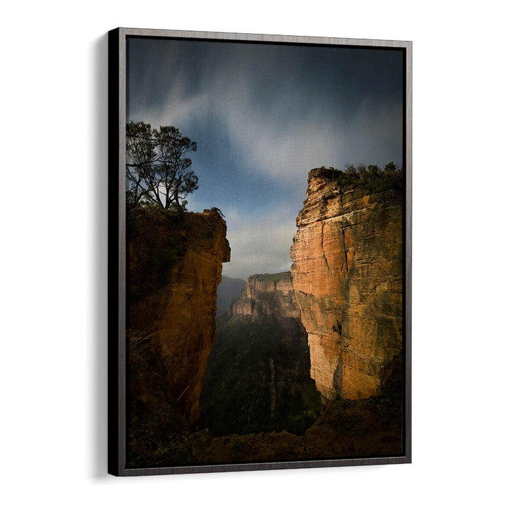 MOONLIGHT OVER BLUE MOUNTAINS BY YAN ZHANG , LANDSCAPE PHOTO PRINTS