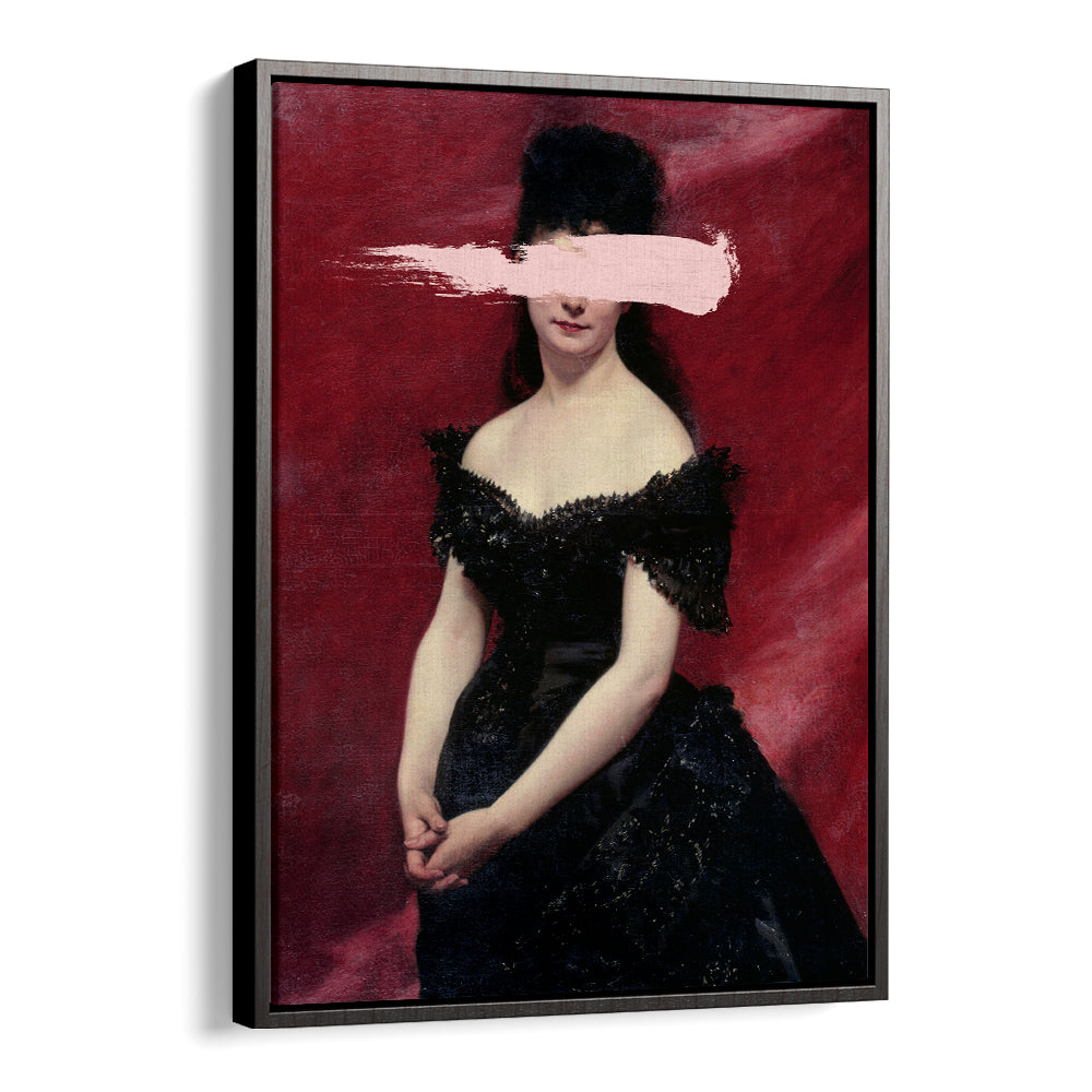 BLACK DRESS III , ALTERED ART PRINTS