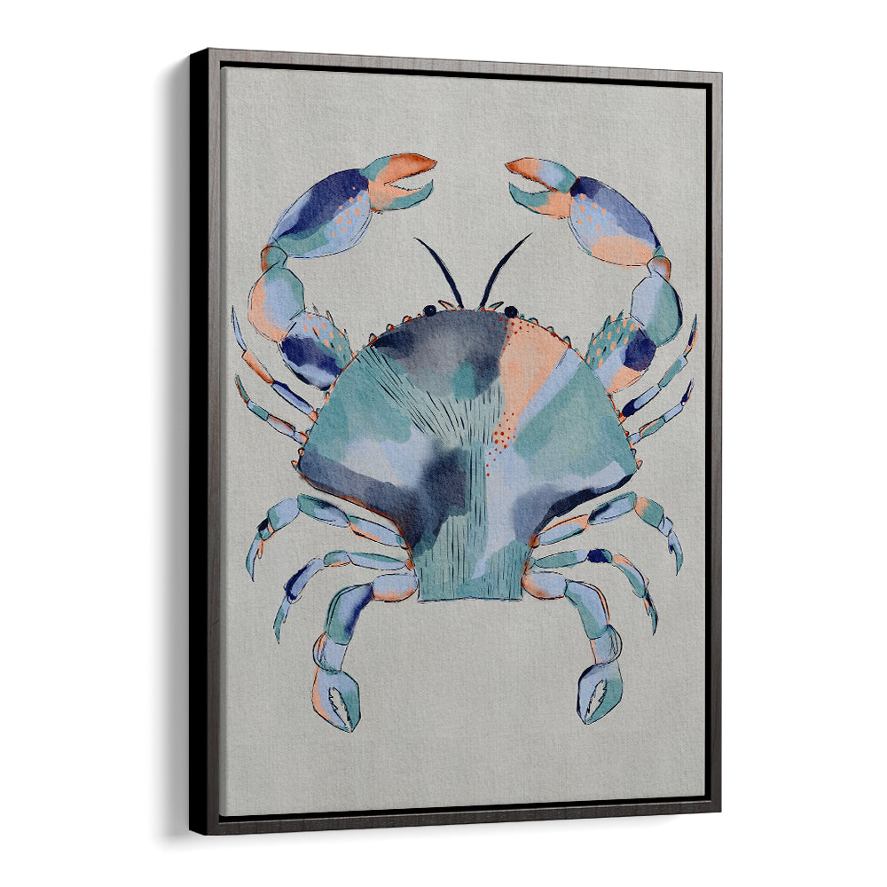 COASTAL BLUE CRAB PAINTING