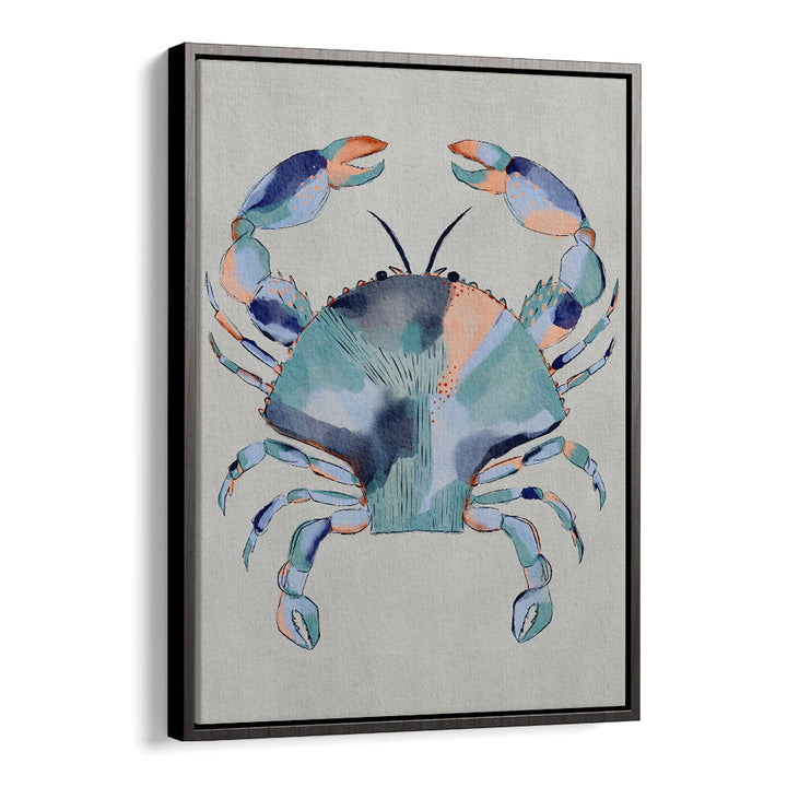 COASTAL BLUE CRAB PAINTING