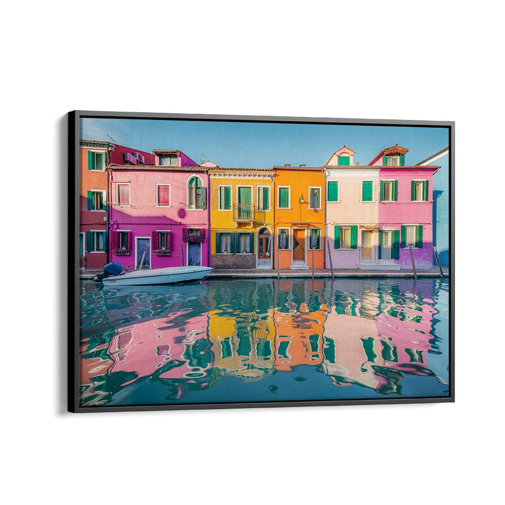 COLORED BURANO BY STEFAN HEFELE , LANDSCAPE PHOTO PRINTS