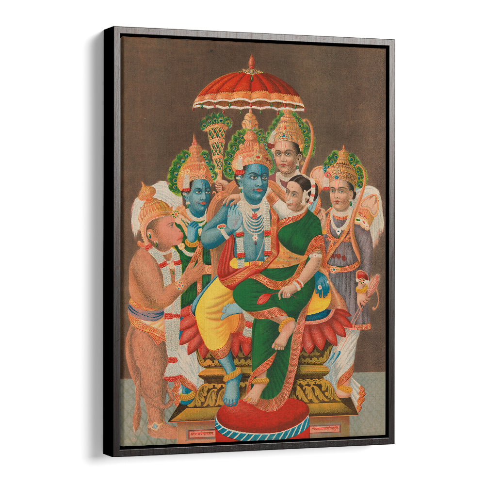 RAM PANCHAYATAN , INDIAN ART PAINTINGS