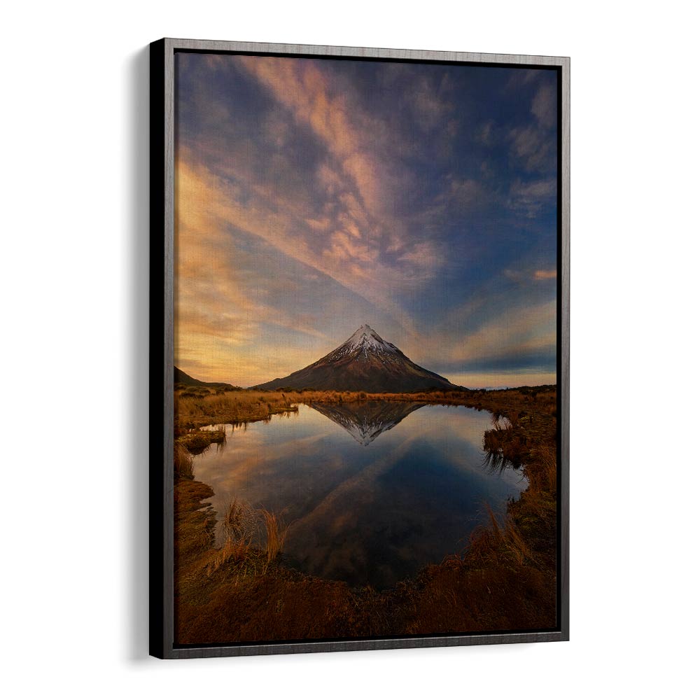 MOUNT TARANAKI WINTER SUNRISE BY YAN ZHANG , LANDSCAPE PHOTO PRINTS