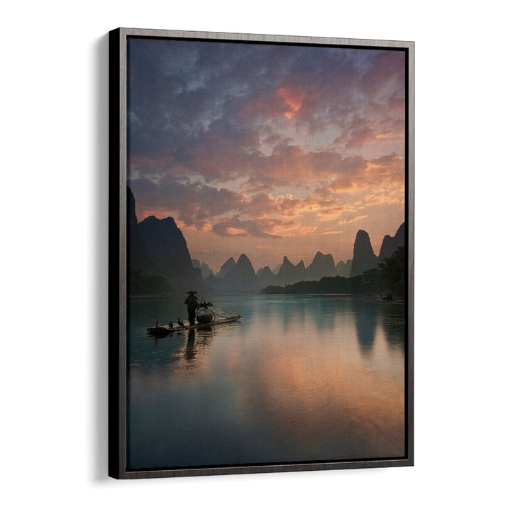Serene LI RIVER SUNRISE, PHOTOGRAPHY PRINTS showcasing tranquil landscapes and vibrant hues for your space.