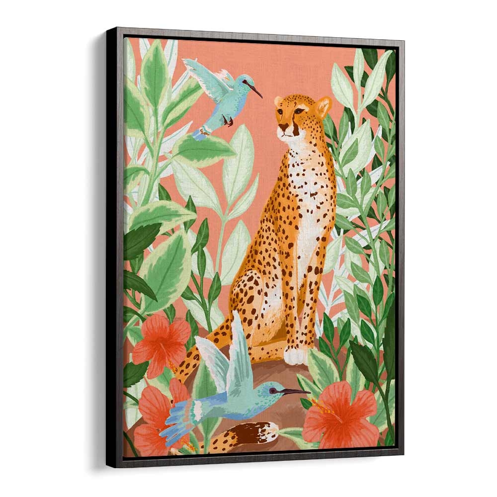 TROPIC CHEETAH BY GOED BLAUW, KIDS ROOM ART