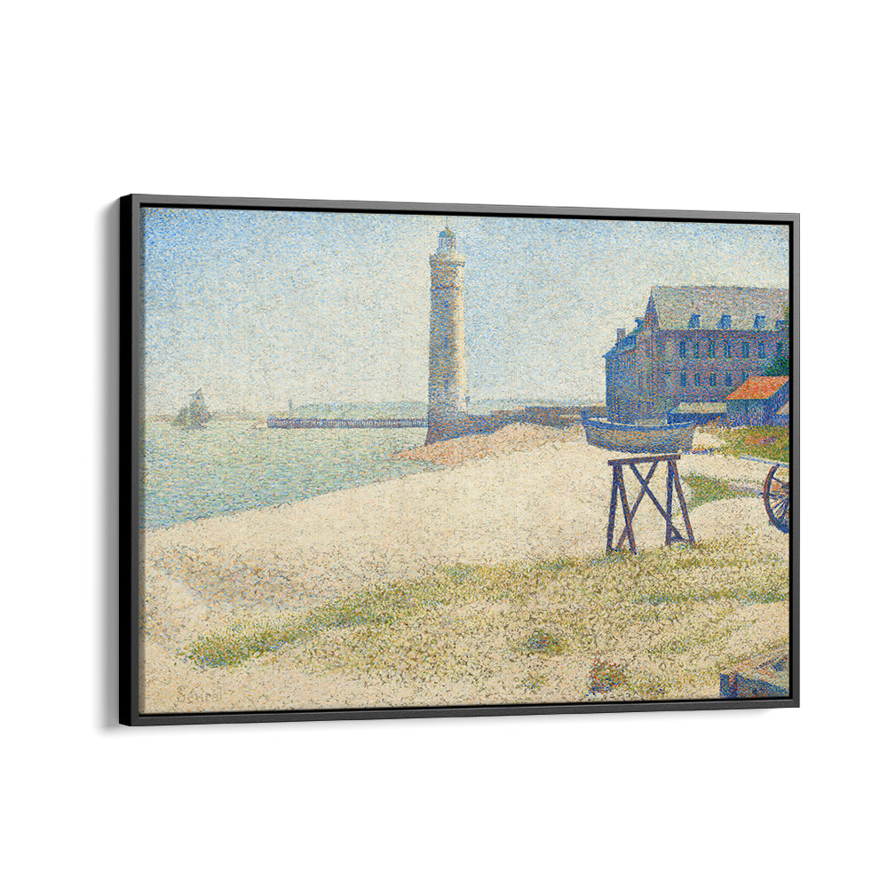 THE LIGHTHOUSE AT HONFLEUR II (1886)  , VINTAGE PAINTINGS