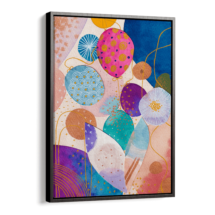 BALLOONS FOR NINO , ABSTRACT PAINTINGS
