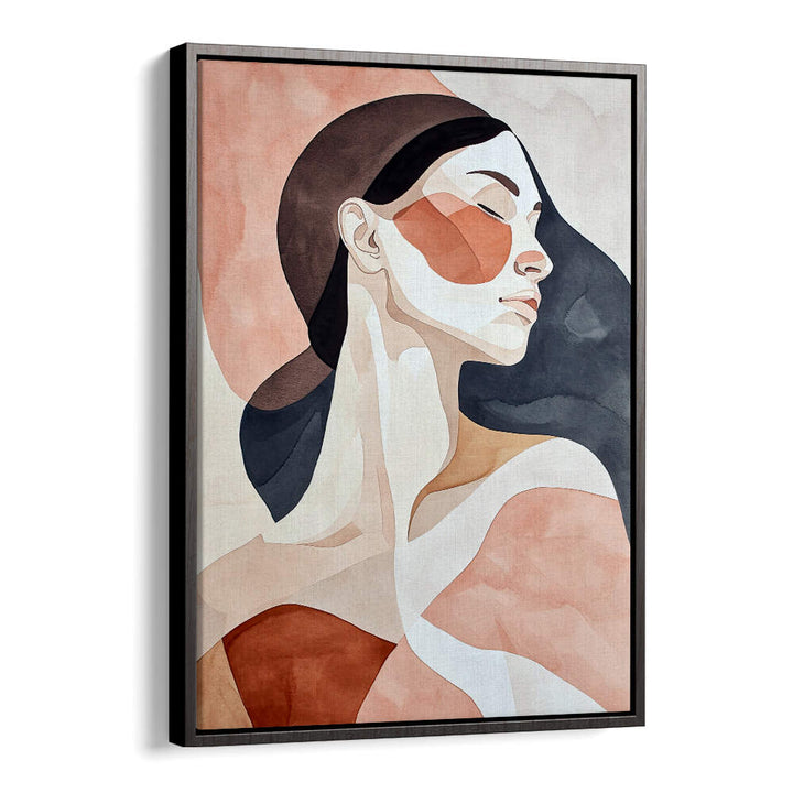 WOMAN WATERCOLOR DIGITAL PAINTING II , PORTRAITS & FIGURATIVE ILLUSTRATIONS