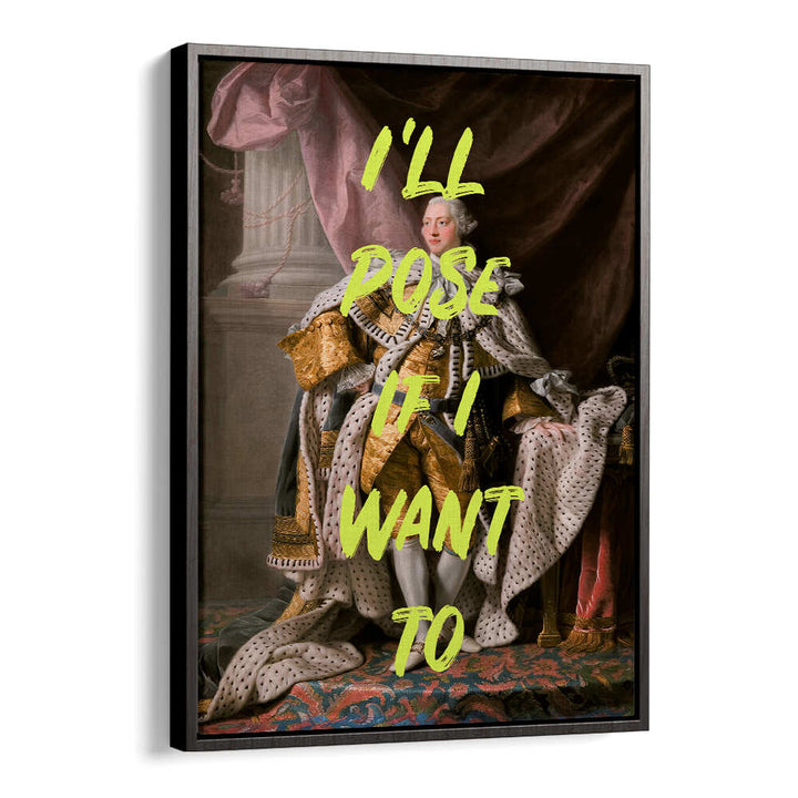 NEON POSER KING , ALTERED ART PRINTS