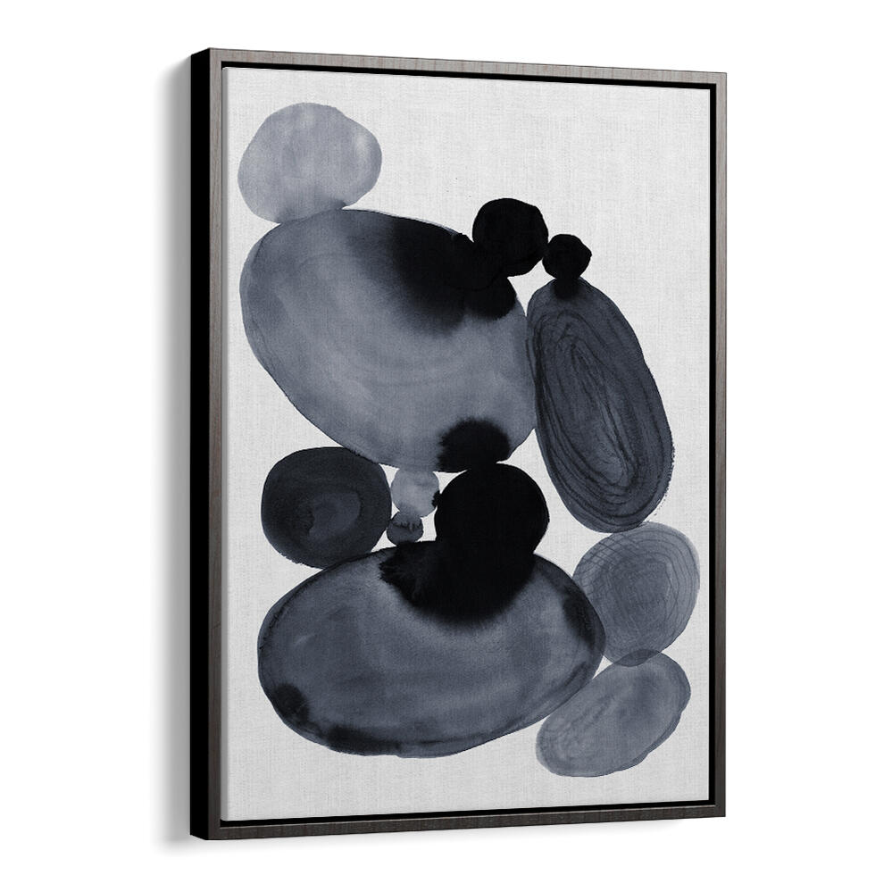 Hand-painted ZEN GARDEN STONES, ABSTRACT PAINTINGS create a serene focal point for any space, enhancing tranquility.