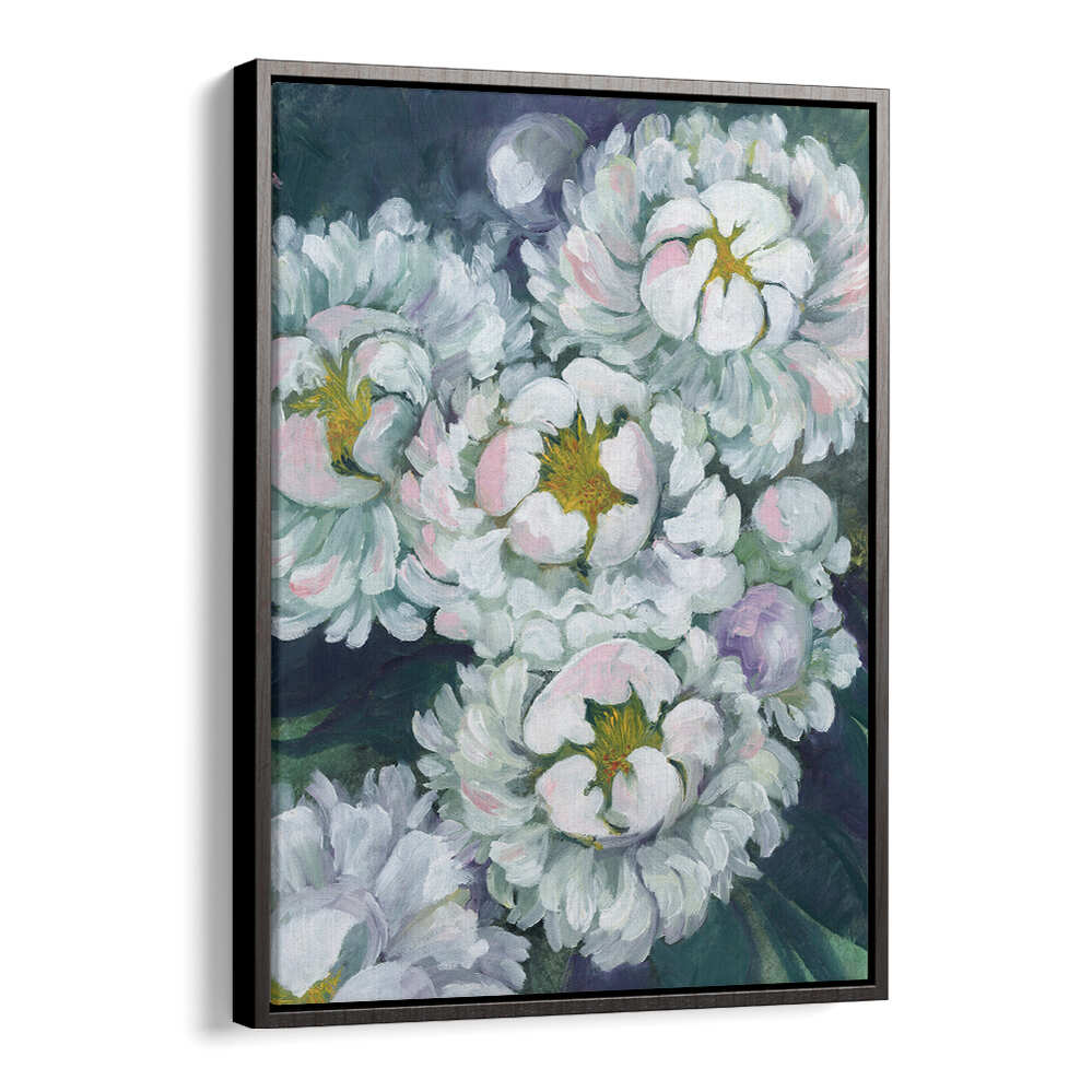 WILLOH PAINTERLY PEONIES , FLORAL FLOWER PAINTINGS