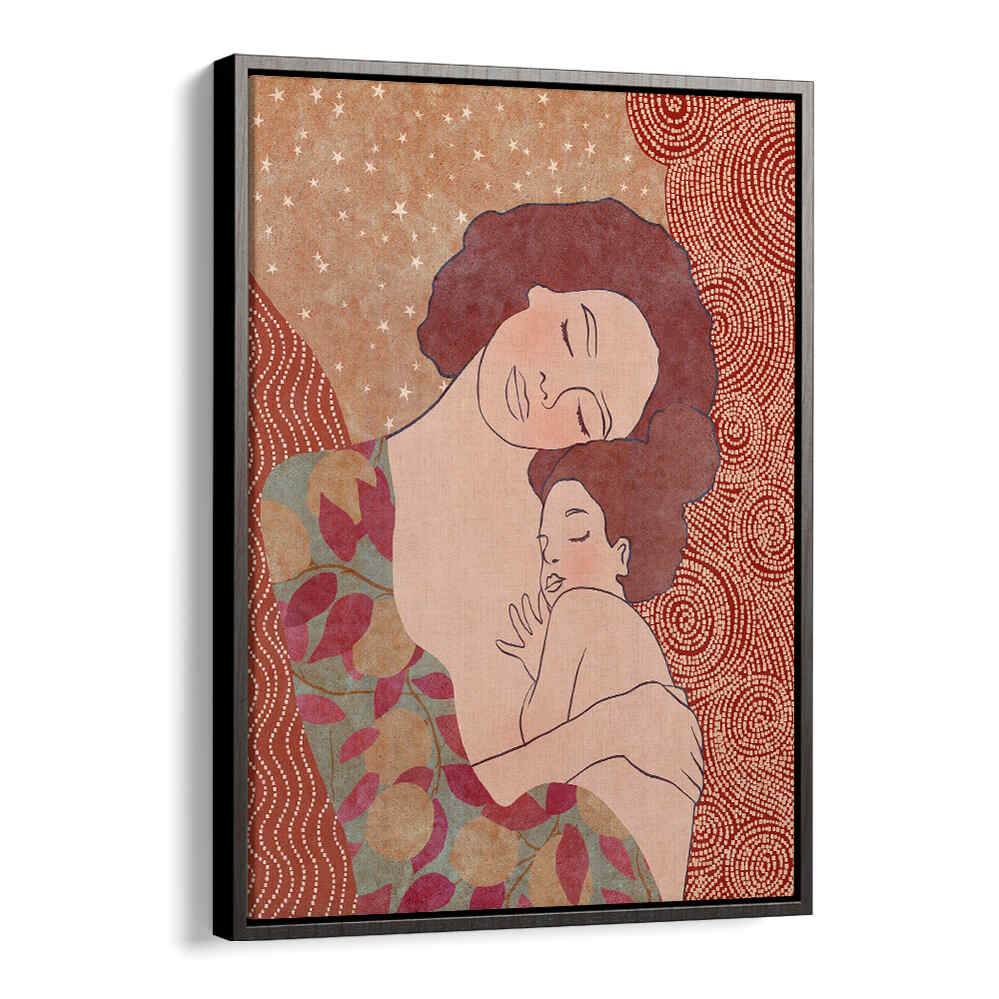 MOTHER AND DAUGHTER , PORTRAITS & FIGURATIVE ILLUSTRATIONS