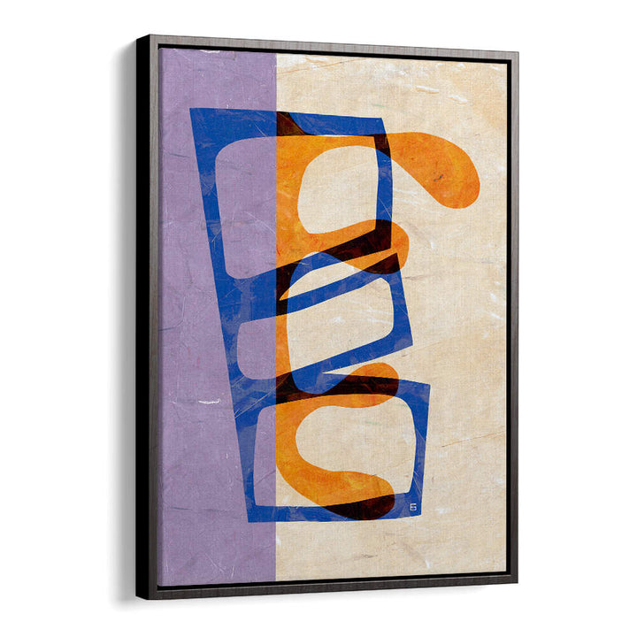 CUT OUT BLUE & ORANGE