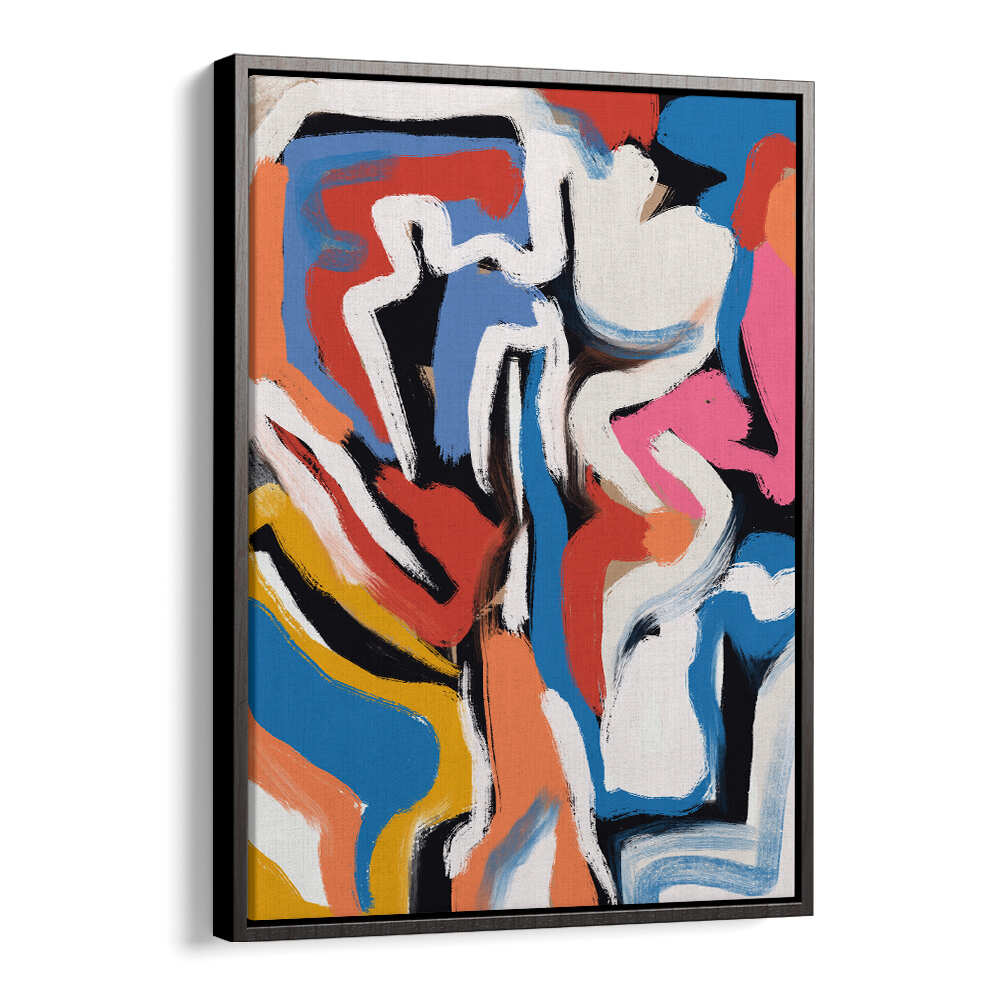 BOLD COLORFUL BRUSHSTROKES II , ABSTRACT PAINTINGS
