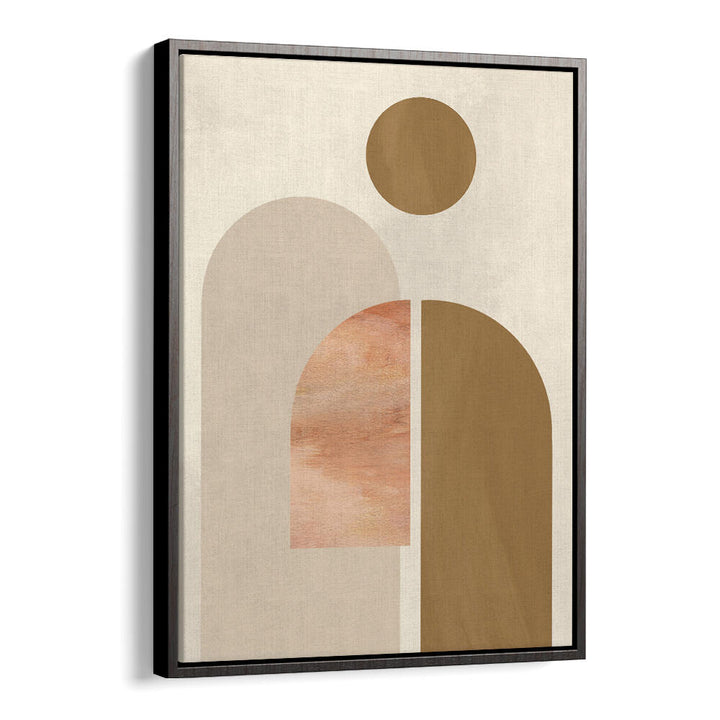 BROWN CIRCLE ABSTRACTS , GEOMETRIC ART PRINTS