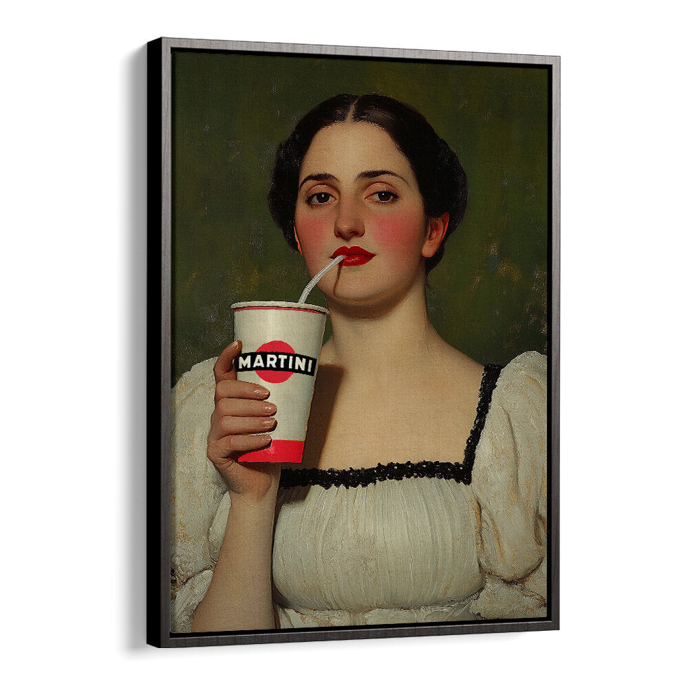 CASUAL MARTINI , ALTERED ART PRINTS