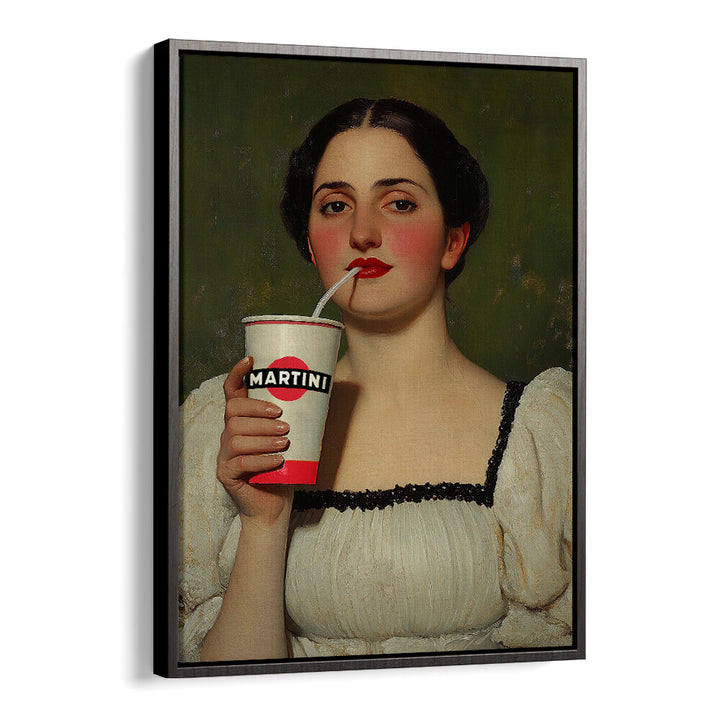 CASUAL MARTINI , ALTERED ART PRINTS