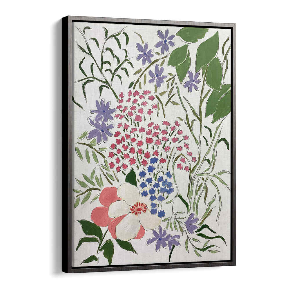 SUMMER BLOSSOMS , FLORAL FLOWER PAINTINGS