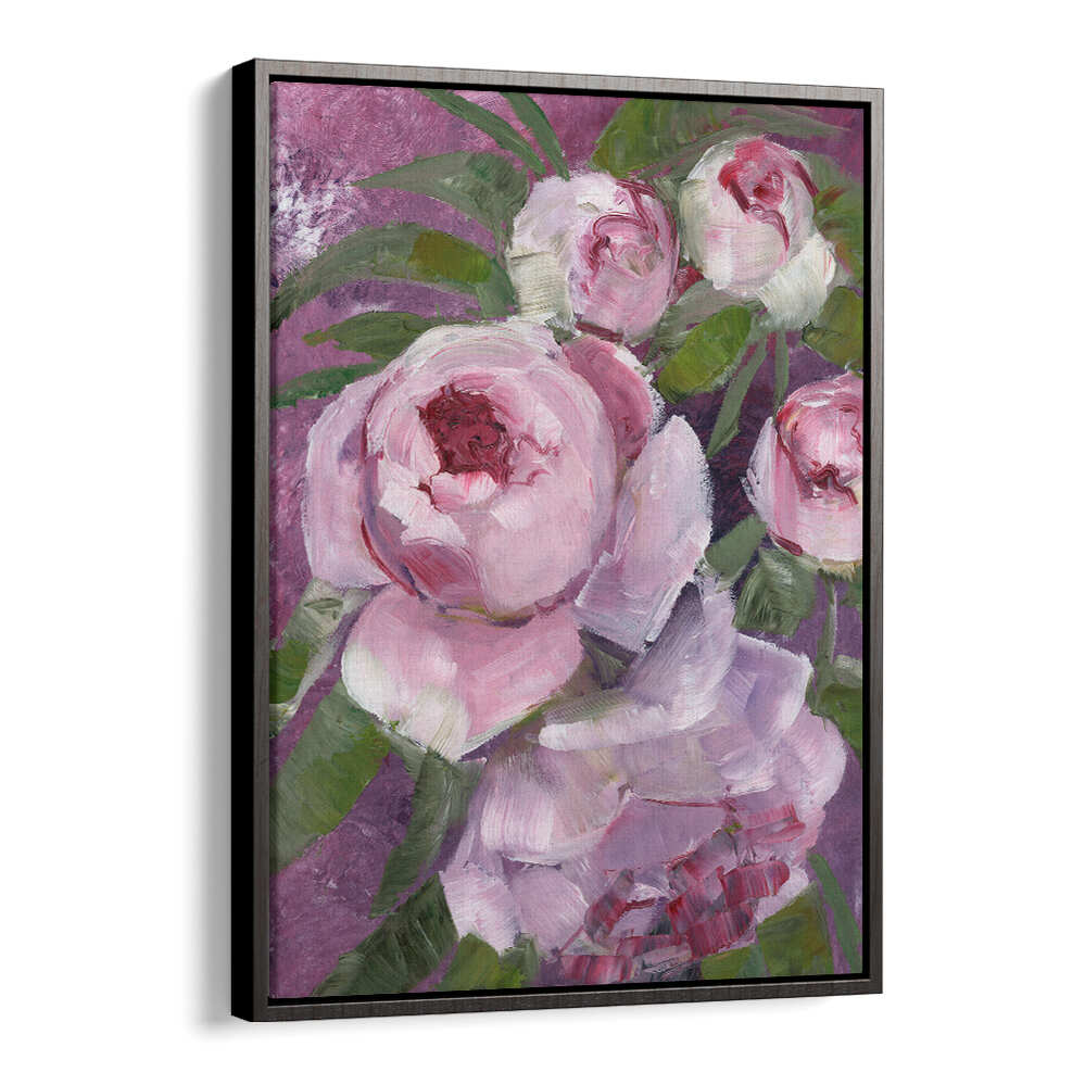 RYLEE PAINTERLY ROSES , FLORAL FLOWER PAINTINGS