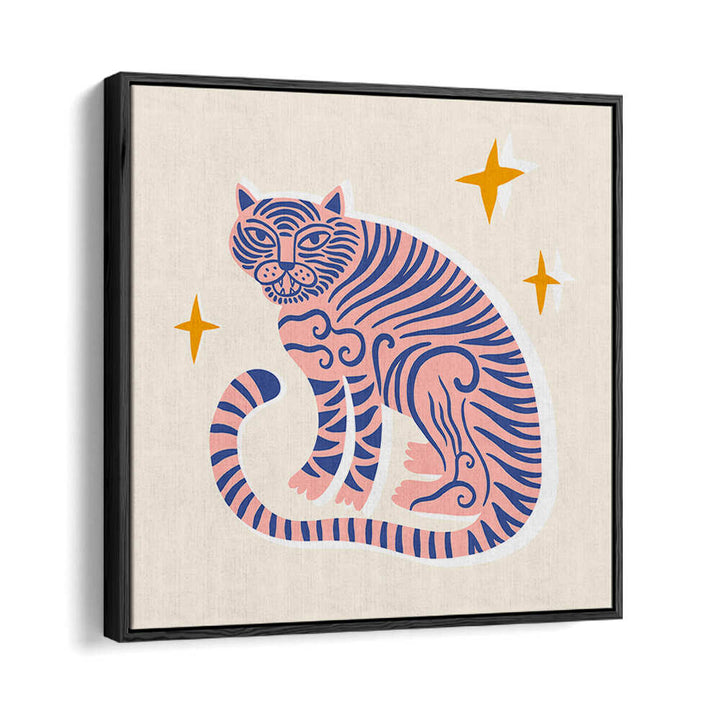 BOHO TIGER , KIDS ROOM PAINTINGS