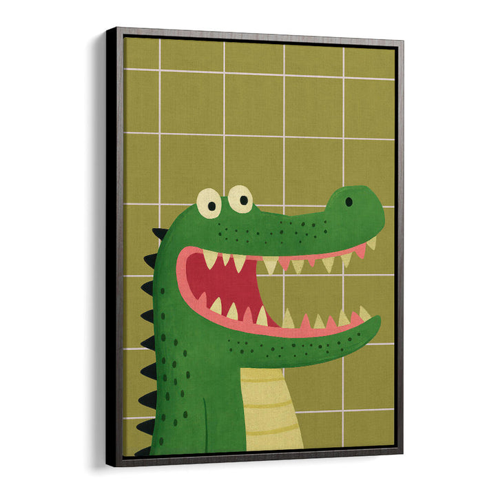 HAPPY ALLIGATOR FRIEND , KIDS ROOM PAINTINGS
