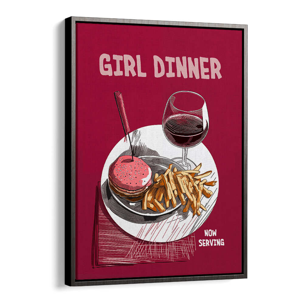 GIRL DINNER , BAR & CAFE ART