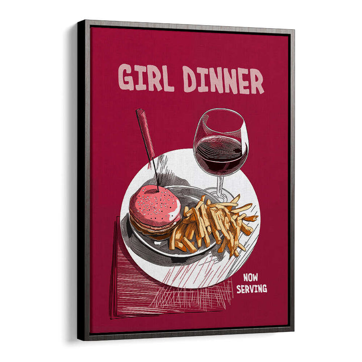 GIRL DINNER , BAR & CAFE ART