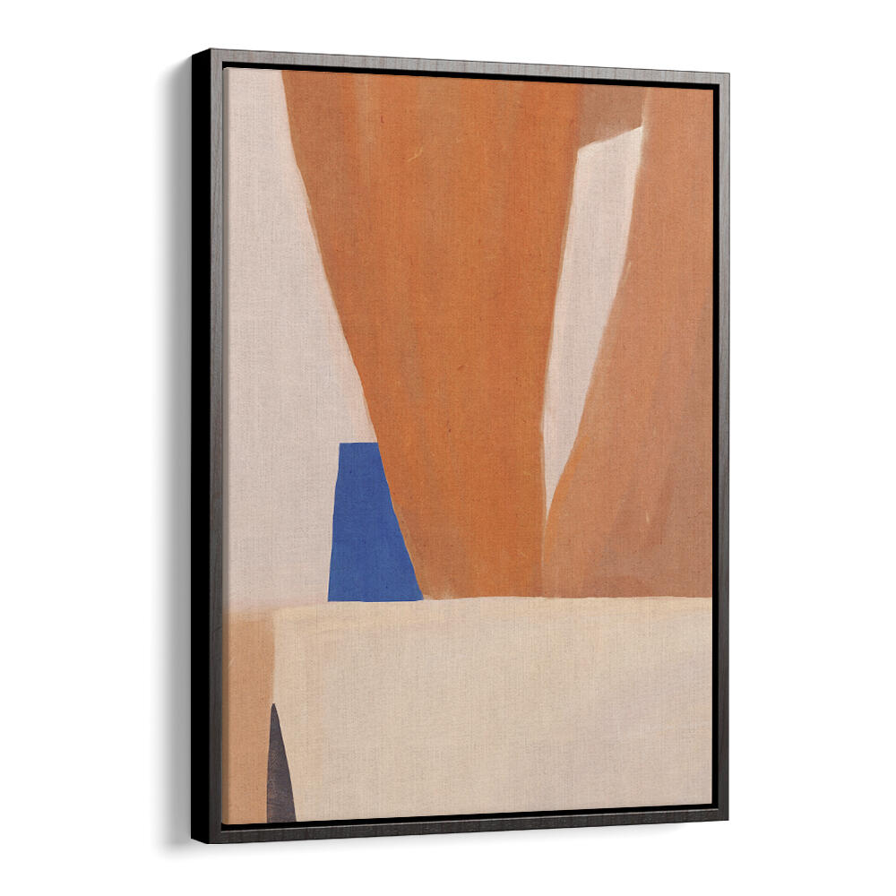 WARM EARTH SHAPES , ABSTRACT PAINTINGS