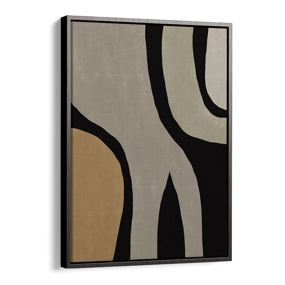 MINIMALIST GREY FLOW , ABSTRACT PAINTINGS