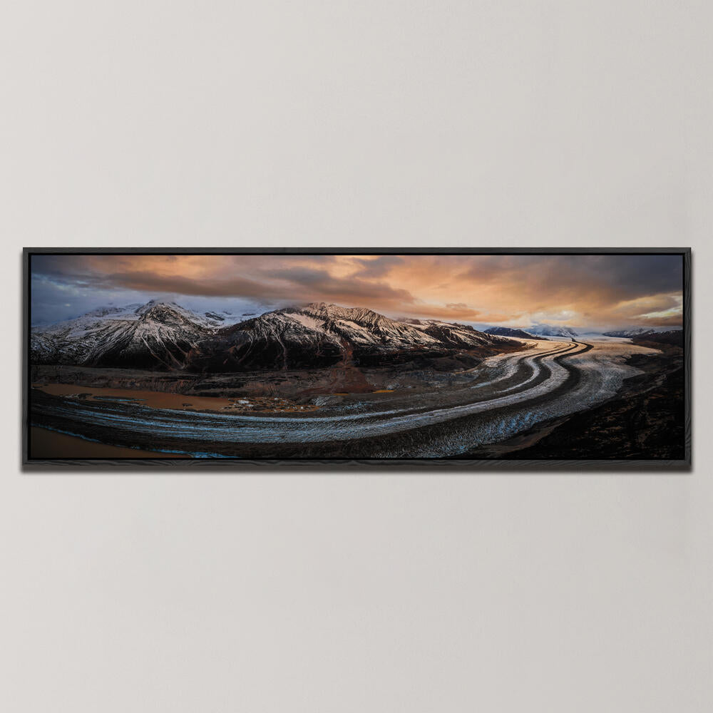 GLACIER GLORY , PANORAMIC ART