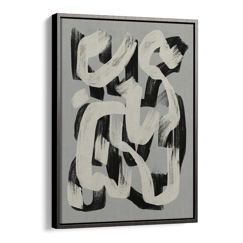 DRY BRUSH ABSTRACT IN BLACK AND WHITE , ABSTRACT PAINTINGS