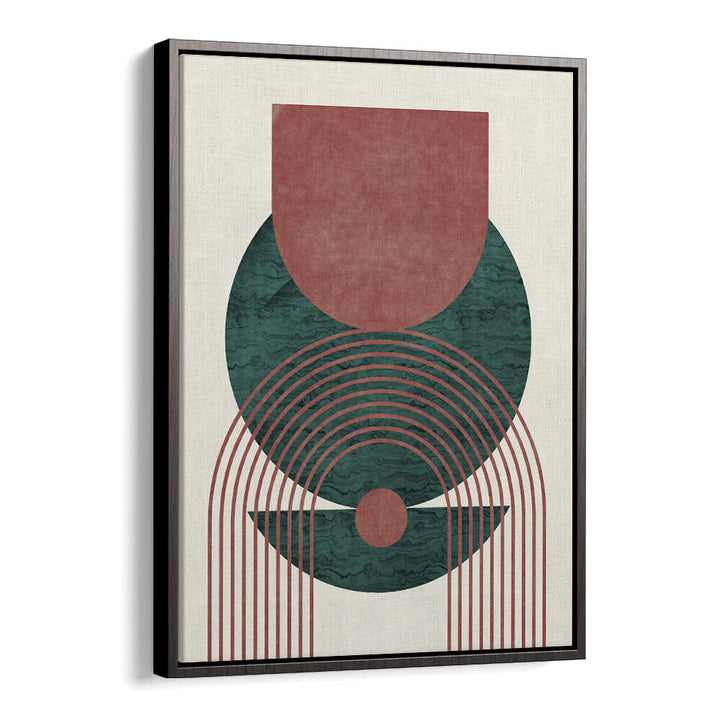 AQUAMARINE MARBLE GEOMETRIC DESIGN , BOHO ART PAINTINGS