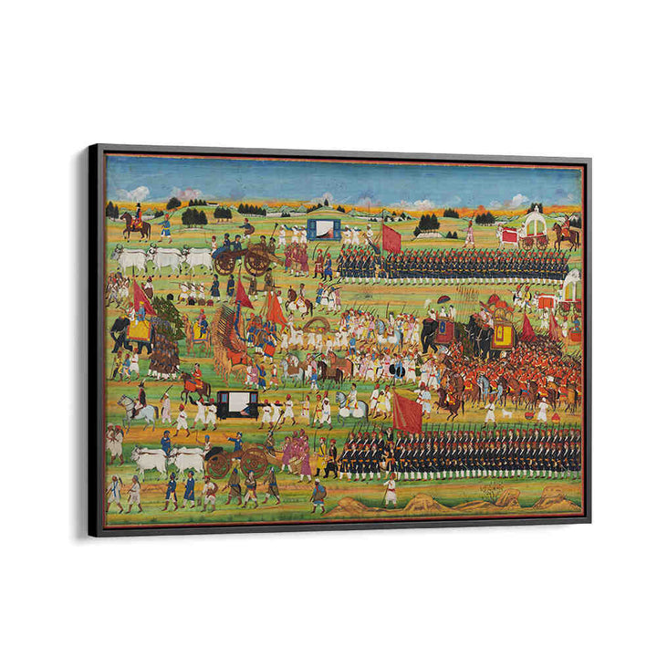 THE GRAND IMPERIAL PROCESSION , INDIAN ART PAINTINGS